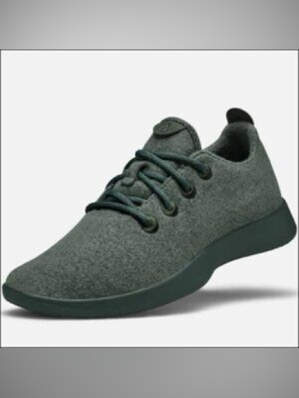 Allbirds Green Merino Wool Runners Sneakers Women’s Size 7